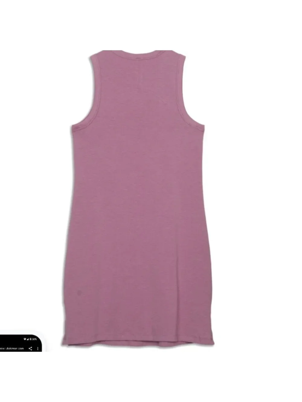 Classic-Fit Cotton-Blend Dress velvet dust